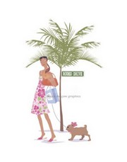 Beverly Hills Betty - Art Print by E.J. Lowe | Movie Poster Prints from Posterazzi