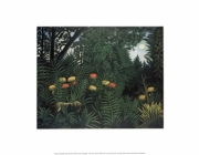 Exotic Landscape - Art Print by Henri Rousseau | Movie Poster Prints from Posterazzi