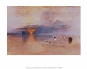 Calais Sands at Low Water - Art Print by J.M.W. Turner | Movie Poster Prints from Posterazzi