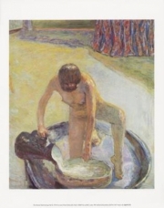 Crouching Nude in Tub - Art Print by Pierre Bonnard | Movie Poster Prints from Posterazzi