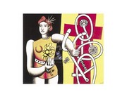 Big Julie - Art Print by Fernand Leger | Movie Poster Prints from Posterazzi