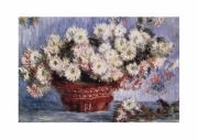 "Chrysanthemums, 1878" - Art Print by Claude Monet | Movie Poster Prints from Posterazzi