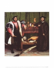 'The Ambassadors' - Art Print by Hans Holbein | Movie Poster Prints from Posterazzi