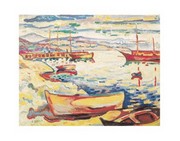 "Port of L'Estaque, 1906" - Art Print by Georges Braque | Movie Poster Prints from Posterazzi