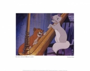 Duchess Strings O'Malley Along - Art Print by Walt Disney | Movie Poster Prints from Posterazzi