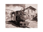 Mountain Locomotive - Art Print by Mark Roth | Movie Poster Prints from Posterazzi