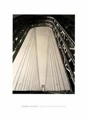 "George Washington Bridge, 1931" - Art Print by Edward Steichen | Movie Poster Prints from Posterazzi