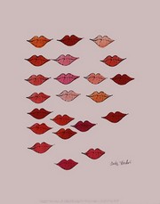 "(Stamped) Lips, c. 1959" - Art Print by Andy Warhol | Movie Poster Prints from Posterazzi