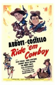 "Abbott and Costello, Ride 'Em Cowboy, c.1942" - Photo Print | Movies, Music, TV Posters from Posterazzi
