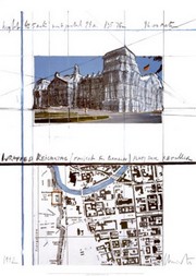 Wrapped Reichstag Project for Berlin - Art Print by Christo (Javacheff) | Movie Poster Prints from Posterazzi