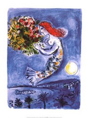 Baie des Anges - Art Print by Marc Chagall | Movie Poster Prints from Posterazzi