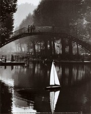 "Canal Saint-Martin, 1984" - Art Print by Peter Turnley | Movie Poster Prints from Posterazzi