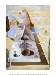 "Apparition of the Face of Aphrodite of Knidos, c.1981" - Art Print by Salvador Dali | Movie Poster Prints from Posterazzi