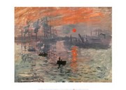 "Impression, Sunrise, c.1872" - Art Print by Claude Monet | Movie Poster Prints from Posterazzi