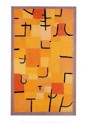 Signes en Jaune - Art Print by Paul Klee | Movie Poster Prints from Posterazzi