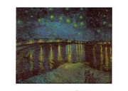 "Starry Night over the Rhone, c.1888" - Art Print by Vincent Van Gogh | Movie Poster Prints from Posterazzi
