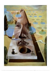 "Apparition of the Face of Aphrodite of Knidos, c.1981" - Art Print by Salvador Dali | Movie Poster Prints from Posterazzi