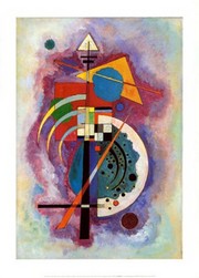 "Hommage a Grohmann, c.1926" - Art Print by Wassily Kandinsky | Movie Poster Prints from Posterazzi