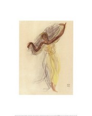 Cambodian Dancer - Art Print by Auguste Rodin | Movie Poster Prints from Posterazzi