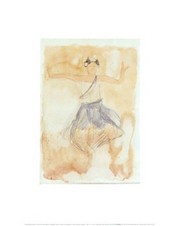 Cambodian Dancers - Art Print by Auguste Rodin | Movie Poster Prints from Posterazzi
