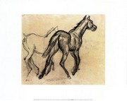 Horses - Art Print by Edgar Degas | Movie Poster Prints from Posterazzi