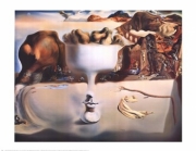 "Apparition of Face and Fruit Dish on a Beach, c.1938" - Art Print by Salvador Dali | Movie Poster Prints from Posterazzi