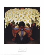 El Vendedor de Alcatraces - Art Print by Diego Rivera | Movie Poster Prints from Posterazzi