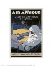 Air Afrique - Art Print | Movie Poster Prints from Posterazzi