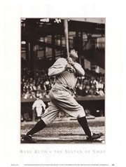 Babe Ruth - The Sultan of Swat - Art Print by  Bettmann-Corbis | Movie Poster Prints from Posterazzi