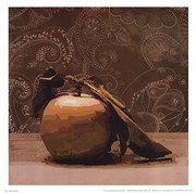 Apple and Paisley - Art Print by Erin Berrett | Movie Poster Prints from Posterazzi