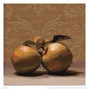 Apples and Patterns - Art Print by Erin Berrett | Movie Poster Prints from Posterazzi