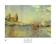 "Red Boats, The" - Art Print by Claude Monet | Movie Poster Prints from Posterazzi