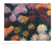 "Chrysanthemum, 1897" - Art Print by Claude Monet | Movie Poster Prints from Posterazzi