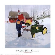 A John Deere Christmas - Art Print by Donald Zolan | Movie Poster Prints from Posterazzi