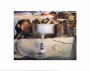 "Apparition of Face and Fruit Dish on a Beach, c.1938" - Art Print by Salvador Dali | Movie Poster Prints from Posterazzi