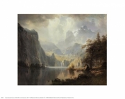 In the Mountains - Art Print by Albert Bierstadt | Movie Poster Prints from Posterazzi
