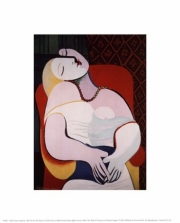 The Dream - Art Print by Pablo Picasso | Movie Poster Prints from Posterazzi