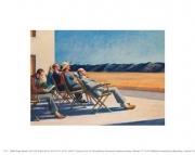 People in the Sun - Art Print by Edward Hopper | Movie Poster Prints from Posterazzi
