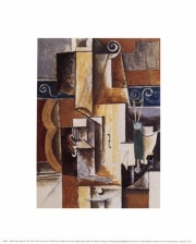 Violin and Guitar - Art Print by Pablo Picasso | Movie Poster Prints from Posterazzi