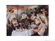 "Luncheon of the Boating Party, c.1881" - Art Print by Pierre-Auguste Renoir | Movie Poster Prints from Posterazzi
