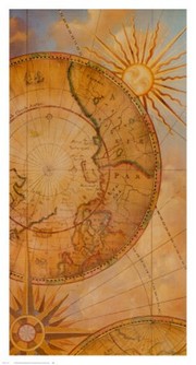 Mural arts Sun Chart 21 x 39 Poster Print
