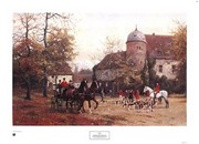 Arriving for the Hunt - Art Print by Georg Karl Koch | Movie Poster Prints from Posterazzi