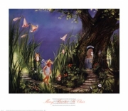 "A Little More Fairy Dust, Please" - Art Print by Mary Baxter St. Clair | Movie Poster Prints from Posterazzi