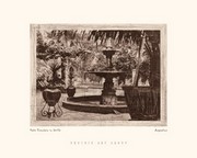 Patio Fountain in Seville - Art Print by Joseph Augustine | Movie Poster Prints from Posterazzi