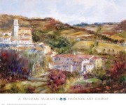 A Tuscan Summer - Art Print by Michael Longo | Movie Poster Prints from Posterazzi