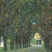 "Avenue of Trees in the Park at Schloss Kammer, c.1912" - Art Print by Gustav Klimt | Movie Poster Prints from Posterazzi