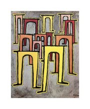 Viaducts Break Ranks - Art Print by Paul Klee | Movie Poster Prints from Posterazzi