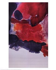 Blue Atmosphere - Art Print by Helen Frankenthaler | Movie Poster Prints from Posterazzi