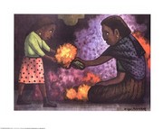 Mother's Helper - Art Print by Diego Rivera | Movie Poster Prints from Posterazzi