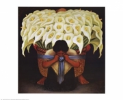 El Vendedor De Alcatraces - Art Print by Diego Rivera | Movie Poster Prints from Posterazzi